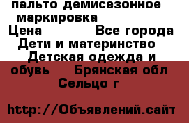 пальто демисезонное . маркировка 146  ACOOLA › Цена ­ 1 000 - Все города Дети и материнство » Детская одежда и обувь   . Брянская обл.,Сельцо г.